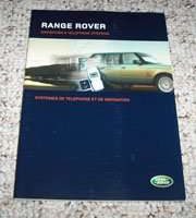 2007 Land Rover Range Rover Navigation Owner's Operator Manual User Guide