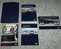 2007 Land Rover Range Rover Sport Owner's Operator Manual User Guide Set