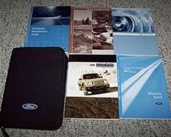 2007 Ford Ranger Owner's Manual Set