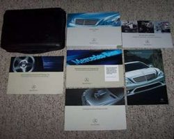 2007 Mercedes Benz S 350, S 430, S 430 4Matic, S 500, S 500 4Matic,  S 55 AMG, S 600, S 65 AMG S-Class Owner's Operator Manual User Guide Set