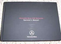2007 Mercedes Benz SLR Mclaren Owner's Operator Manual User Guide