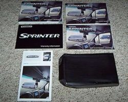 2007 Dodge Sprinter Owner's Operator Manual User Guide Set