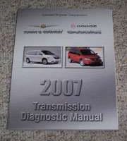 2007 Dodge Caravan Transmission Diagnostic Procedures