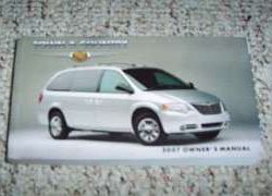 2007 Chrysler Town & Country Owner's Operator Manual User Guide