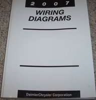 2007 Chrysler Sebring Electrical Wiring Diagrams Manual