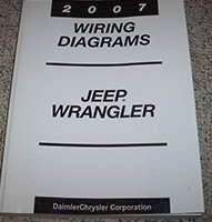 2007 Jeep Wrangler Electrical Wiring Diagram Manual