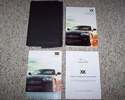 2007 Jaguar XK Series Owner's Operator Manual User Guide Set