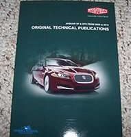 2009 Jaguar XF & XFR Shop Service Repair Manual DVD