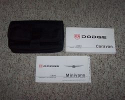 2008 Dodge Caravan & Grand Caravan Owner's Operator Manual User Guide Set