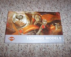 2008 Harley Davidson Touring Models Owner Operator User Guide Manual