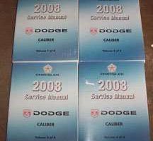 2008 Dodge Caliber Shop Service Repair Manual