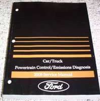 2008 Ford Explorer Sport Trac Powertrain Control & Emissions Diagnosis Service Manual
