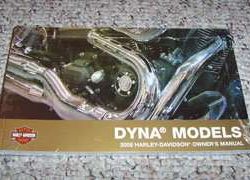 2008 Harley Davidson Dyna Models Owner Operator User Guide Manual