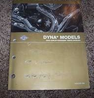 2008 Harley-Davidson Dyna Models Parts Catalog Manual