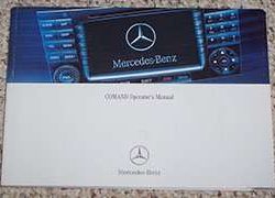 2008 Mercedes Benz E-Class E320, E350, E500, E55 AMG, E63 AMG Navigation System Owner's Operator Manual User Guide