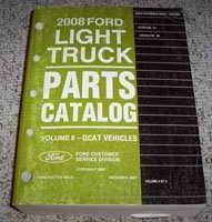 2008 Lincoln Navigator Parts Catalog Manual