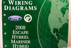 2008 Ford Escape Hybrid Electrical Wiring Diagrams Troubleshooting Manual