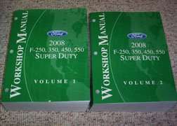 2008 Ford F-250 Super Duty Truck Service Manual