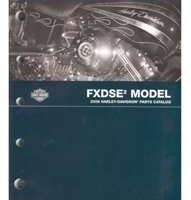 2008 Harley Davidson Screamin Eagle Dyna FXDSE2 Model Parts Catalog