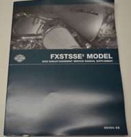 2008 Harley Davidson Screamin Eagle Softail Springer FXSTSSE2 Model Service Manual Supplement