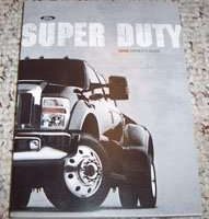 2008 Ford F-550 Super Duty Truck Owner's Manual