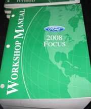 2008 Ford Focus Shop Service Repair Manual
