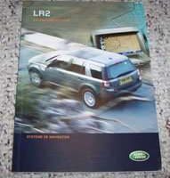 2008 Land Rover LR2 Navigation System Owner's Operator Manual User Guide