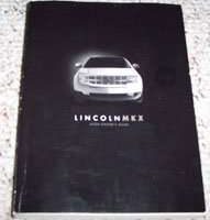2008 Lincoln MKX Owner's Operator Manual User Guide