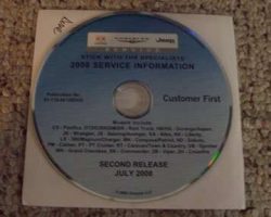 2008 Dodge Charger Shop Service Repair Manual CD
