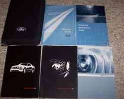 2008 Ford Mustang Owner's Manual Set