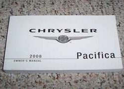 2008 Chrysler Pacifica Owner's Operator Manual User Guide