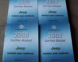 2008 Jeep Patriot & Compass Shop Service Repair Manual