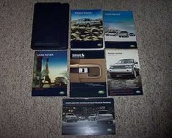 2008 Land Rover Range Rover Owner's Operator Manual User Guide Set