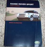 2007 Land Rover Range Rover Sport Owner's Operator Manual User Guide