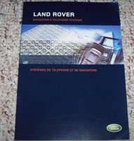 2008 Land Rover Ranger Rover Sport Navigation System Owner's Operator Manual User Guide