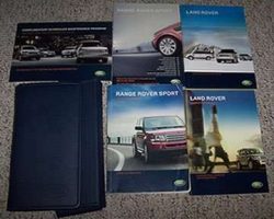 2008 Land Rover Range Rover Sport Owner's Operator Manual User Guide Set