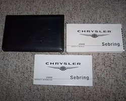 2008 Chrysler Sebring Owner's Operator Manual User Guide Set