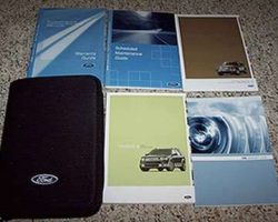 2008 Ford Taurus X Owner Operator User Guide Manual Set