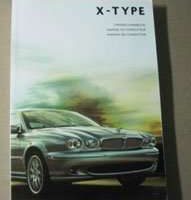 2008 Jaguar X-Type Owner's Operator Manual User Guide