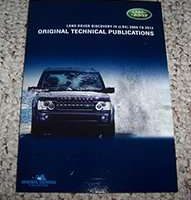 2011 Land Rover LR4 Shop Service Repair Manual, Parts Catalog Manual, Electrical Wiring Diagrams & Owner's Operator Manual User Guide DVD