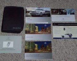 2009 Mercedes Benz C300, C350 & C63 AMG C-Class Owner's Operator Manual User Guide Set
