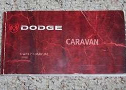2009 Dodge Grand Caravan Owner's Operator Manual User Guide