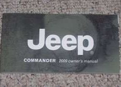 2009 Jeep Commander Owner's Operator Manual User Guide