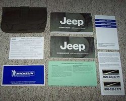 2009 Jeep Commander Owner's Operator Manual User Guide Set