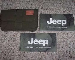 2009 Jeep Compass Owner's Operator Manual User Guide Set