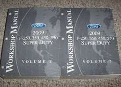 2009 Ford F-550 Super Duty Truck Service Manual