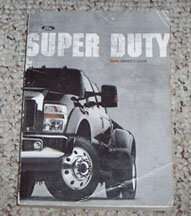 2009 Ford F-350 Super Duty Truck Owner's Manual