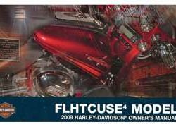 2009 Harley Davidson CVO Ultra Classic Electra Glide FLHTCUSE4 Model Owner's Manual