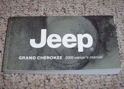2009 Jeep Grand Cherokee Owner's Operator Manual User Guide