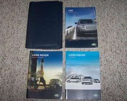 2009 Land Rover LR2 Owner's Operator Manual User Guide Set